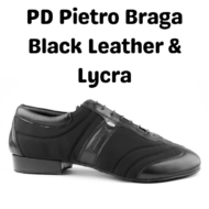 PD Pietro Braga Black Leather and Lycra