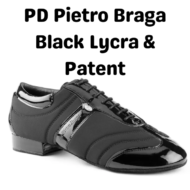 PD Pietro Braga Black Lycra and Patent