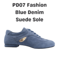 PD Fashion Suede Sole Sneaker - Denim