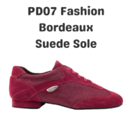 PD Fashion Suede Sole Sneaker - Bordeaux