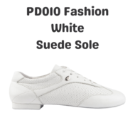 PD Fashion Suede Sole Sneaker - White