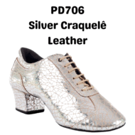PD706 – Silver Craquelê Leather